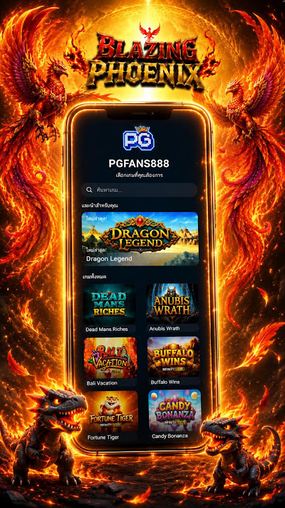 ภาพหน้าจอ PGFANS888 เลือกเกม PG SLOT